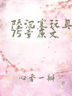 陆沉塞玩具高速75章原文