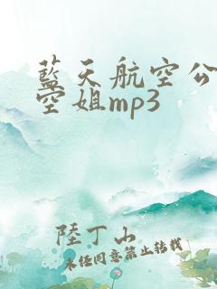 蓝天航空公司的空姐mp3