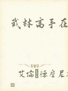 武林高手在异界