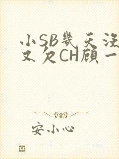 小SB几天没做又欠CH顾一成