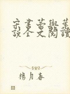 宋书蕾与叶临小说全文阅读