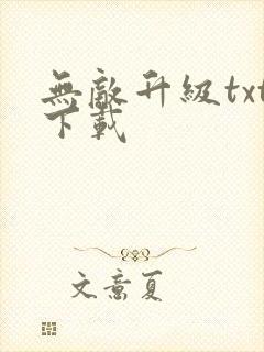 无敌升级txt下载