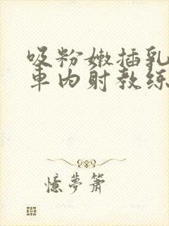 吸粉嫩插乳头公车内射教练