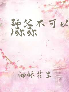 师父不可以(限)弥弥