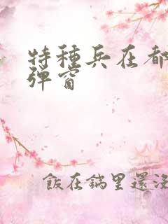 特种兵在都市无弹窗