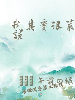 我其实很菜的小说