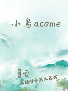 小鸟acome