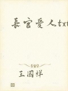 长官爱人txt