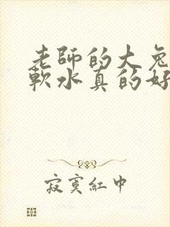 老师的大兔子好软水真的好多