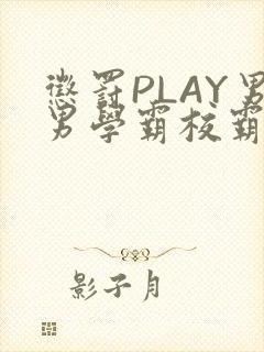 惩罚PLAY男男学霸校霸