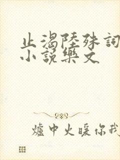 止渴陆殊词陆筝小说乐文