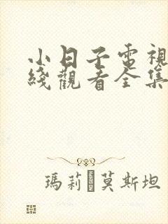 小日子电视剧在线观看全集免费高清