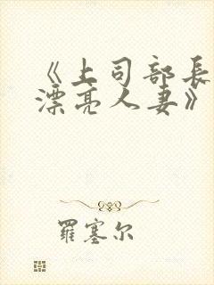 《上司部长出轨漂亮人妻》