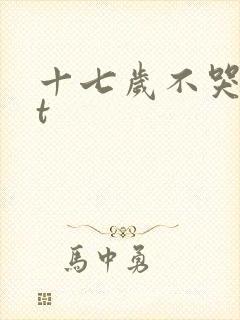 十七岁不哭txt