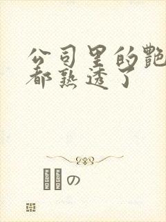 公司里的艳妇们都熟透了