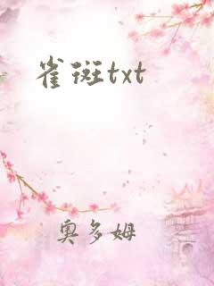 雀斑txt