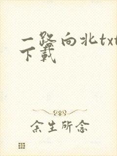 一路向北txt下载