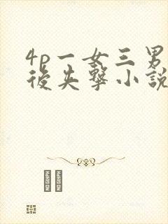 4p一女三男前后夹击小说