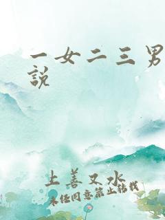 一女二三男事小说