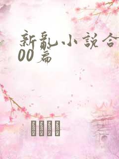 新乱小说合集200篇