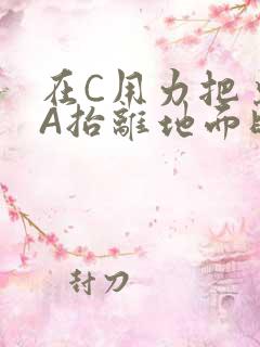 在C用力把桌腿A抬离地面时小说