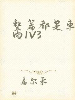 整篇都是车的多肉1V3