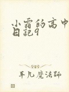 小霜的高中成长日记9