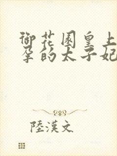 御花园皇上C有孕的太子妃