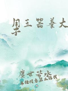 用玉器养大的皇子