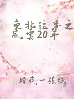 东北往事之黑道风云20年