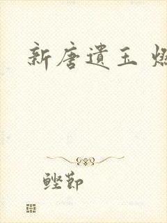 新唐遗玉 燃文