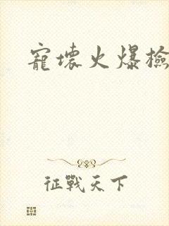 宠坏火爆检察官