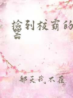 捡到校霸的遥控器