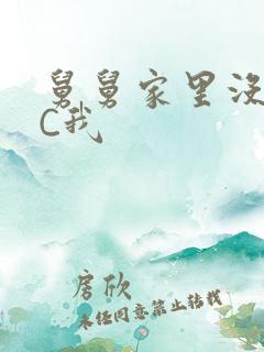 舅舅家里没人快C我