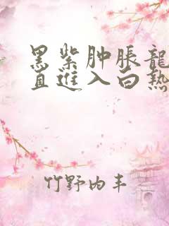 黑紫肿胀龙根直直进入白热