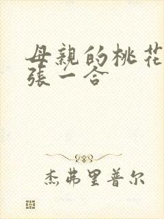 母亲的桃花源一张一合