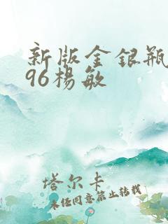 新版金银瓶1996杨敏