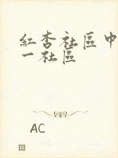 红杏社区中文第一社区