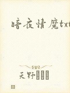 暗夜情魔txt
