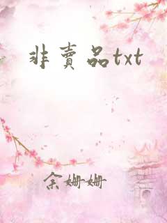 非卖品txt
