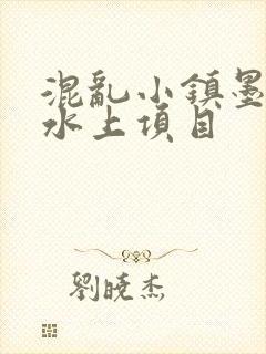 混乱小镇墨池砚水上项目