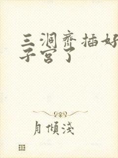 三洞齐插好深到子宫了