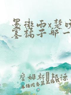 墨微雨x楚晚宁塞橘子哪一章