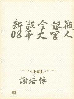 新版金银瓶2008年大官人