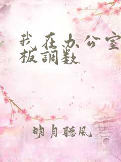 我在办公室被老板调数