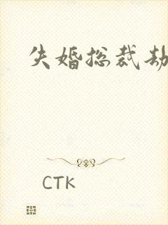 失婚总裁劫前妻