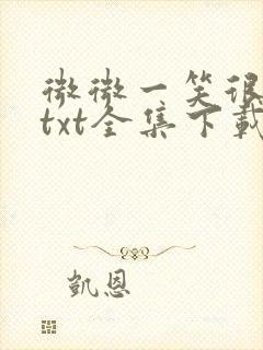 微微一笑很倾城txt全集下载