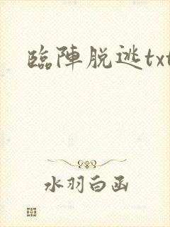 临阵脱逃txt