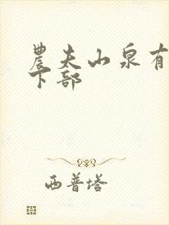 农夫山泉有点甜下部