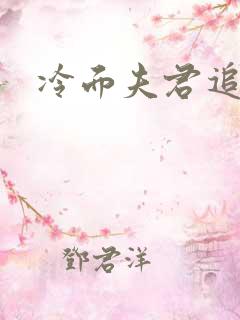 冷面夫君追逃妻